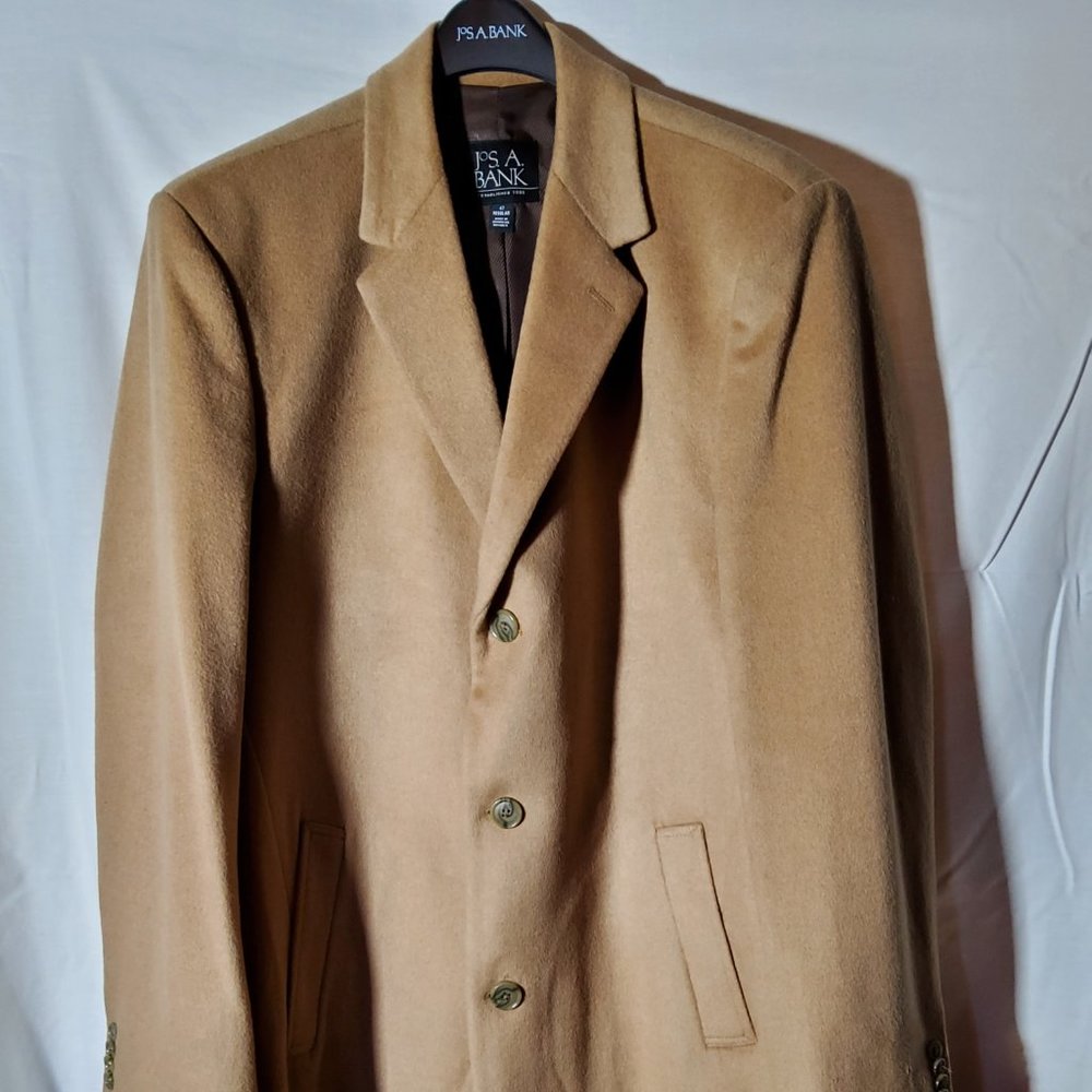 JoS A. Bank, 42 Regular, and Tan